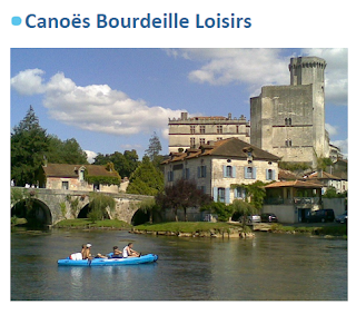  parcours de Bourdeilles canoé