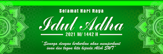 Contoh Banner Idul Adha 1442 H