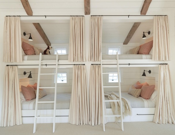 Built in Bunk Bed Designs