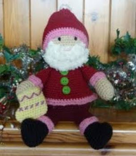 PATRON GRATIS PAPA NOEL AMIGURUMI 55397