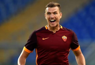 edin dzeko as roma