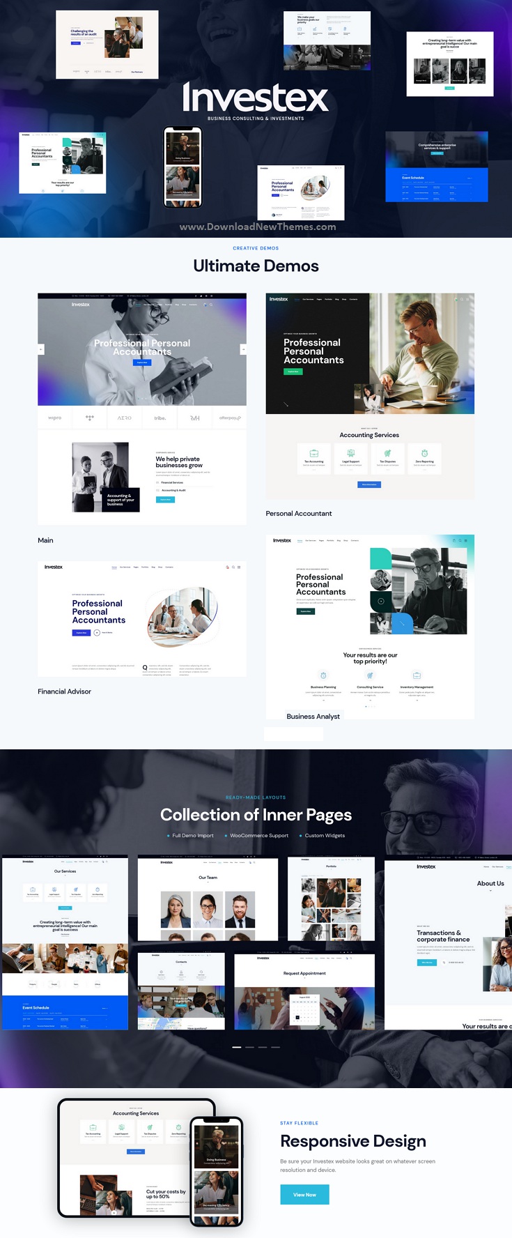 Download Corporate Business & Accounting WordPress Theme