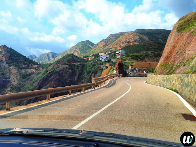 Winding mountain road, driving | Sardinia, Italy | wayamaya