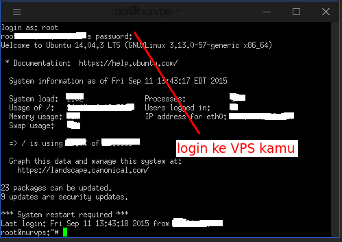 Cara membuat user SSH di VPS menggunakan Putty