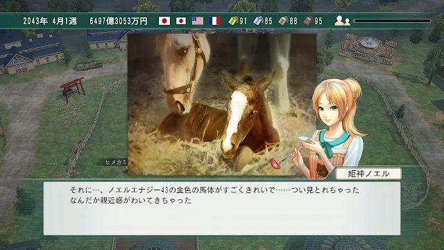 ノエルの仔馬