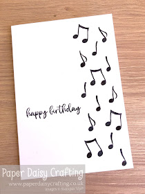 Music From the Heart Stampin' Up! #simplestamping
