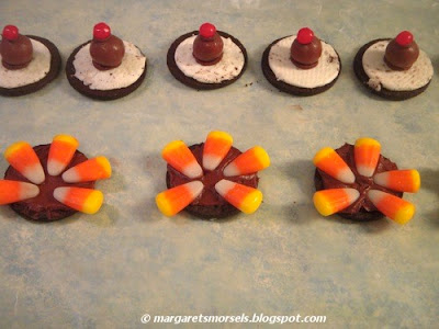 Margaret's Morsels | No Bake Turkey Cookies