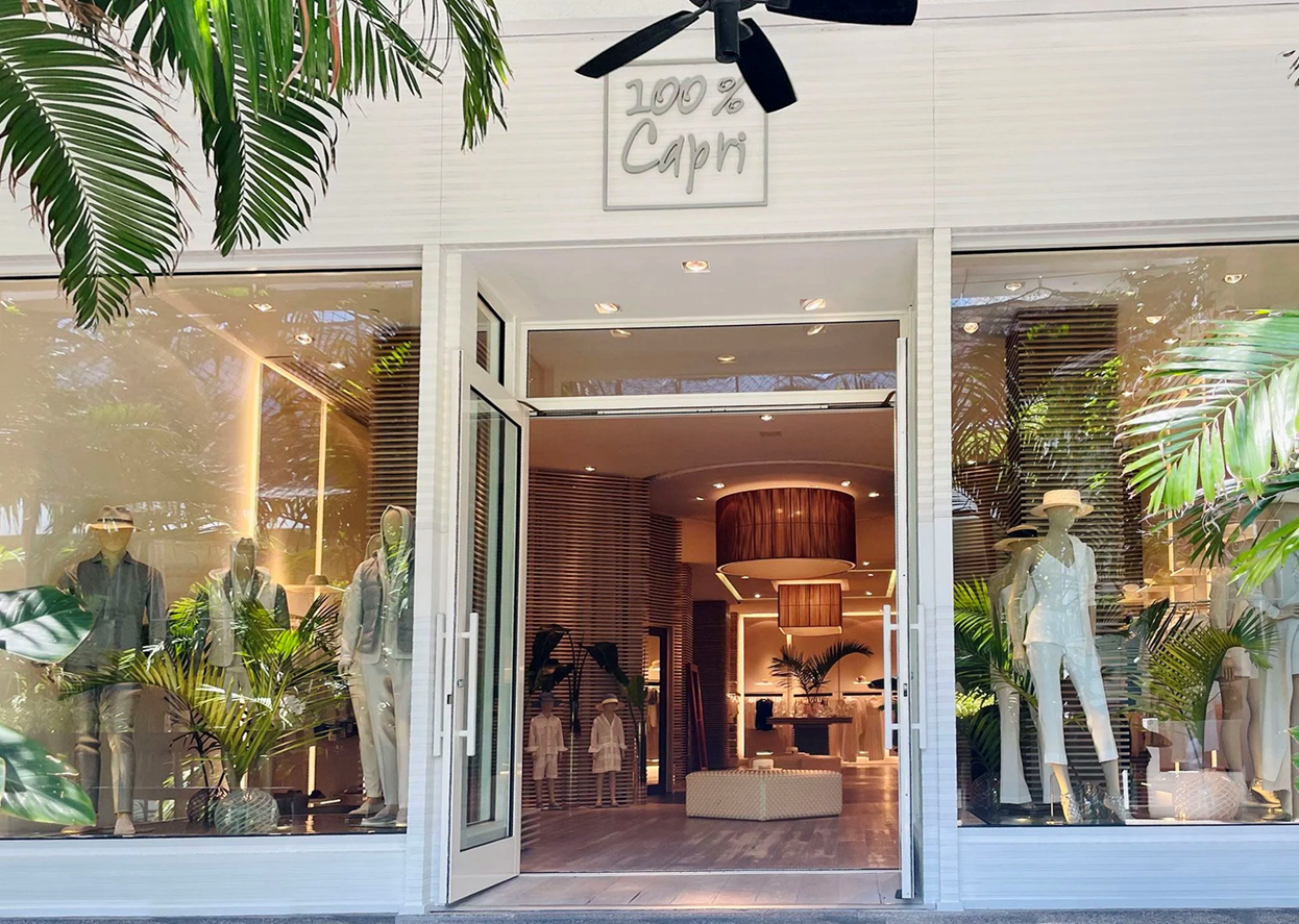 Eco-Friendly Elegance At Bal Harbor Shops With 100% Capri