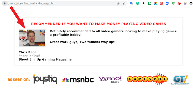 Screenshot%202023 05 28%20210424 What Is GamingJobsOnline.com? Get paid to play video games! is Gaming Jobs Online a scam or legit?