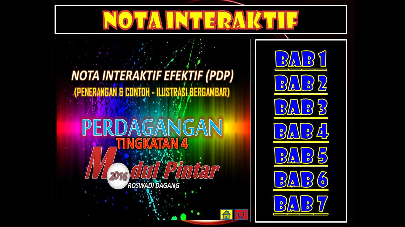 Cd nota interaktif efektif pdp perdagangan penerangan dan 