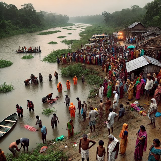 Tragic Drowning of Nearly 40 Children During Hindu Festival in India