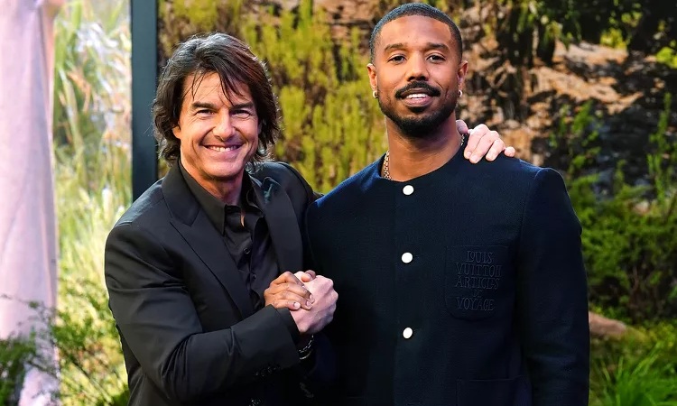 Michael B. Jordan and Tom Cruise’s Warm Embrace Lights Up Mission: Impossible – The Final Reckoning World Premiere