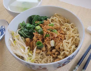 cara mudah resep mie ayam bangka jumbo 