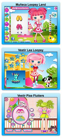 juegos de lalaloopsy para vestir muñecas