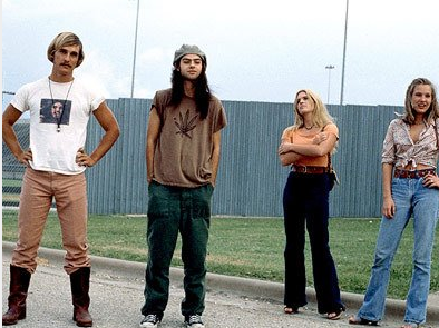 Mathew McConaughey first movie Dazed and Confused