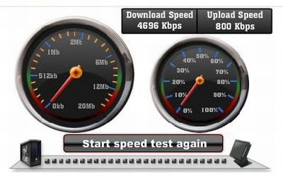 Check Computer Speed Test on Can See From The Two Broadband Speed Test Results It Is Nowhere Near