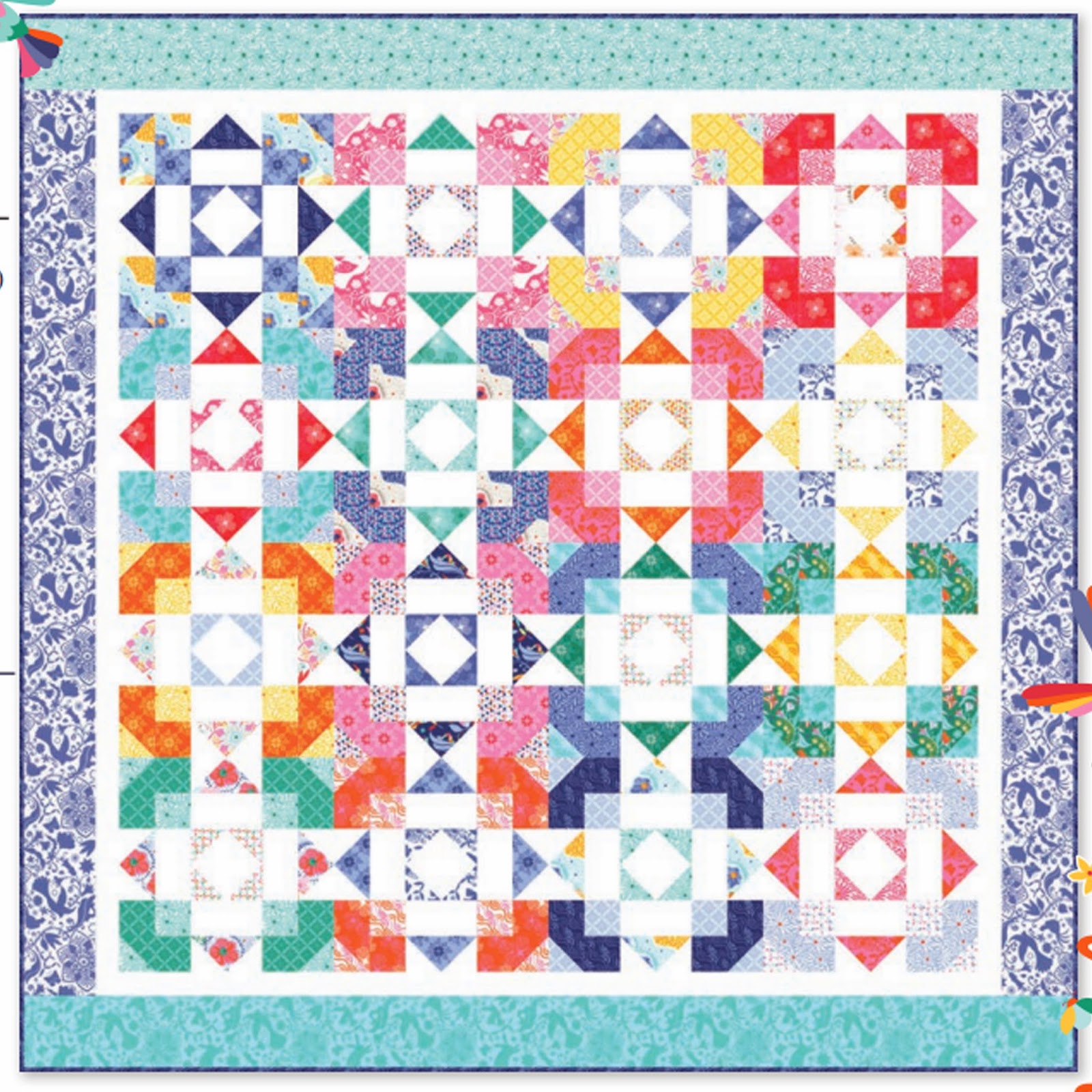 Moda DAYDREAM DAYDREAMS Free Quilt Pattern Kate Spain