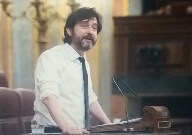 Rafa Mayoral al PP sobre la reforma del reglamento : "Váyanse a tomarle el pelo a su prima"