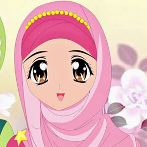 Gambar Kartun  Muslimah Cantik IslamWiki