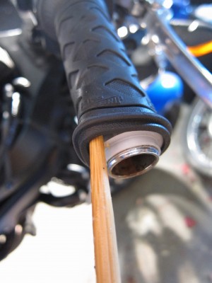Robzone The Blog How to Remove  Motorcycle  Grips  Without 