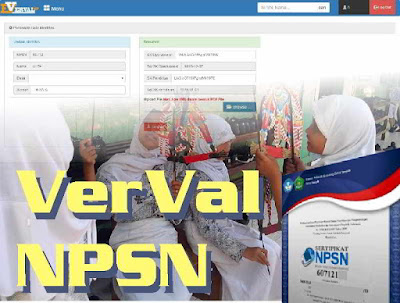  masih ada yang belum memiliki Sertifikat NPSN  Verval NPSN Madrasah dan Mekanisme Pengajuan Sertifikat NPSN