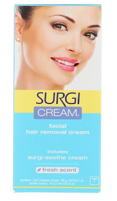 9. Surgi-cream Hair Remover for Face.