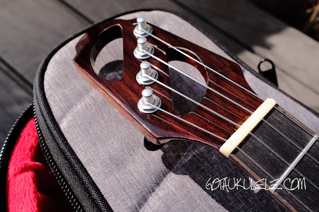 Forest Ukuleles FUZZ-S Tenor headstock