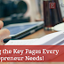 Unveiling the Key Pages Every Solopreneur Needs!