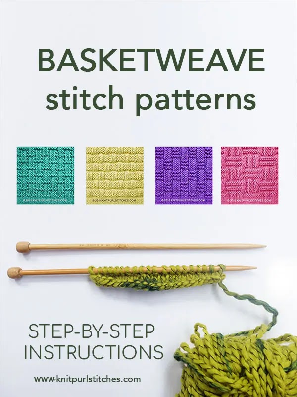 Here are some Basket-weave patterns - perfect for beginner knitters