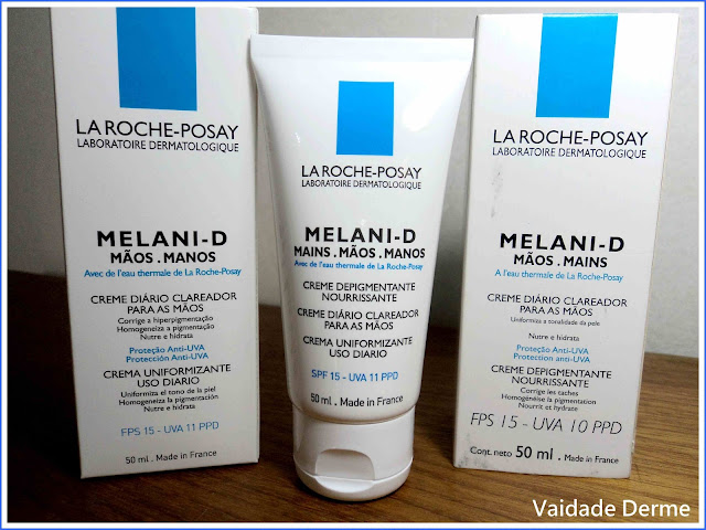 La Roche-Posay Melani D Mãos