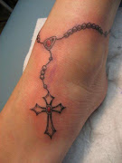 Ankle Rosary Tattoos
