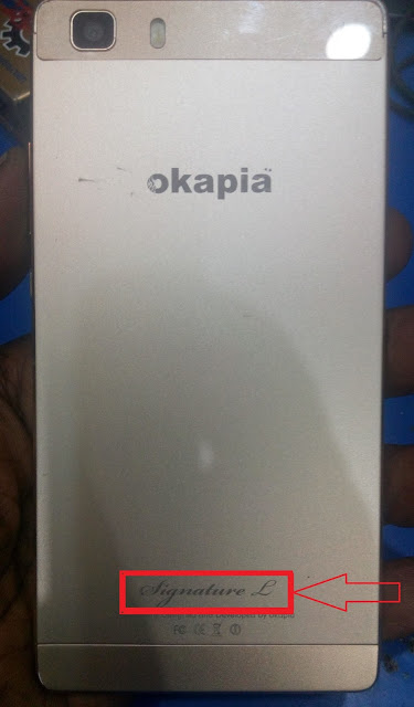 Okapia Signature L Firmware Flash File MT6580 100% TESTED