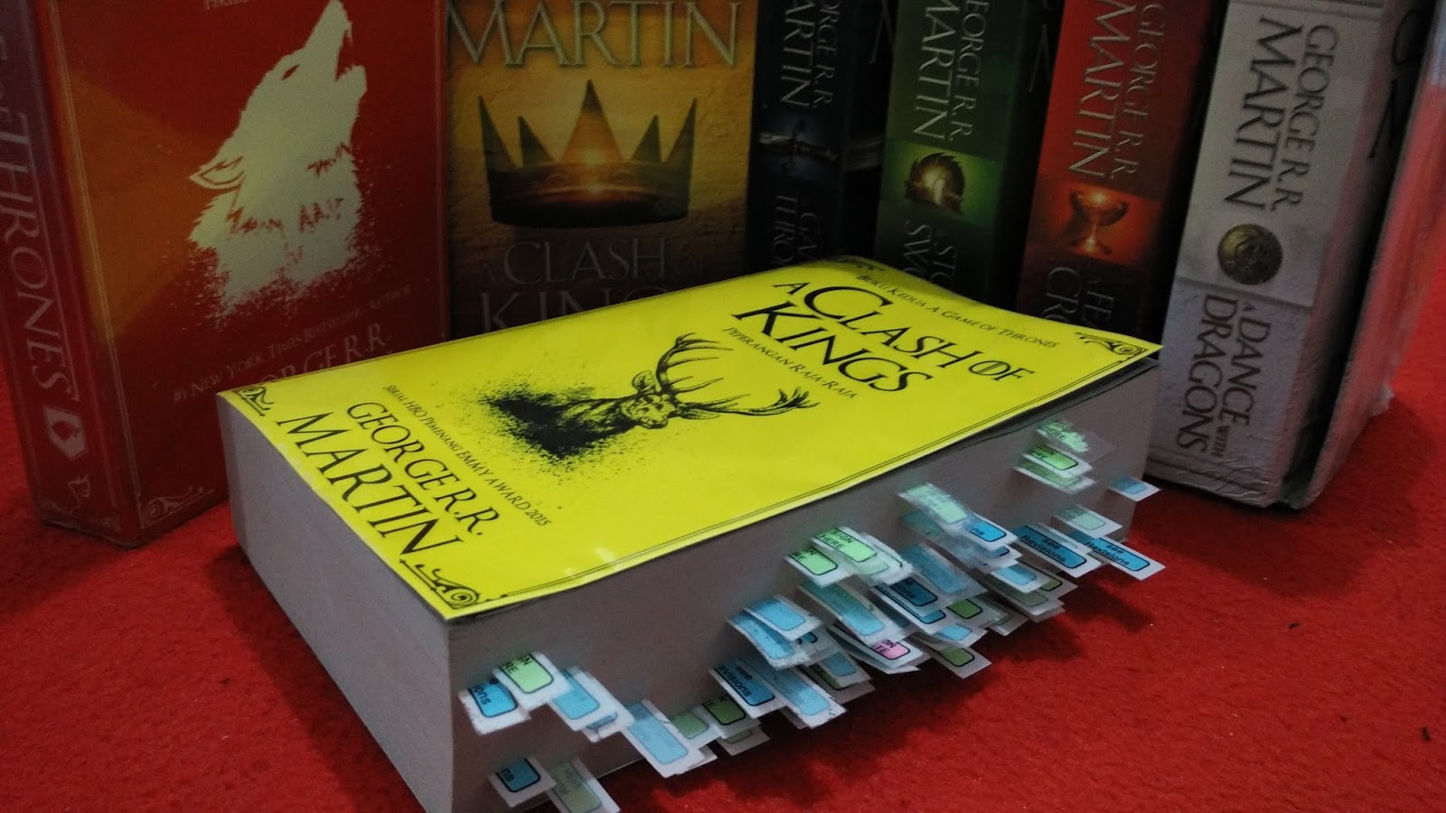 Resensi Buku Perebutan Takhta (Game of Thrones) dan 