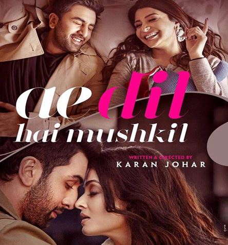 full cast and crew of bollywood movie Ae Dil Hai Mushkil 2016 wiki, Ranbir Kapoor, Anushka Sharma, Aishwarya Rai story, release date, Actress name poster, trailer, Photos, Wallapper