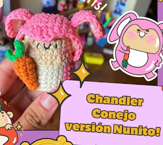 PATRON GRATIS CHANDLER CONEJO AMIGURUMI 67561