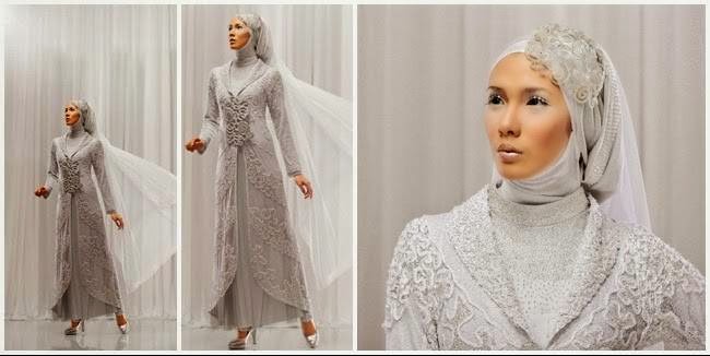 10 Model  Baju Pengantin Muslim Modern Desain Terbaik 2019 