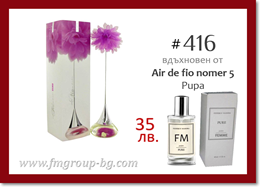 Парфюм FM 416 PURE - PUPA - Air de fio nomer 5