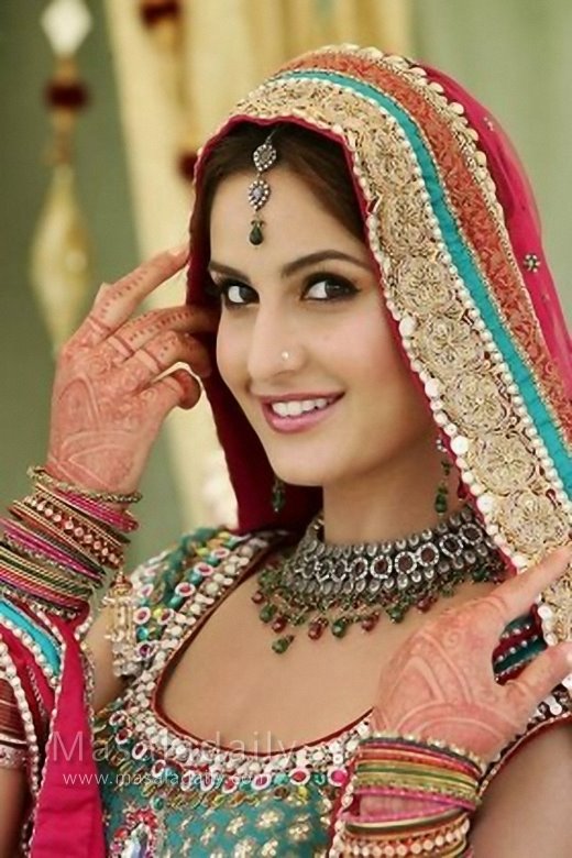 katrina kaif bridal look