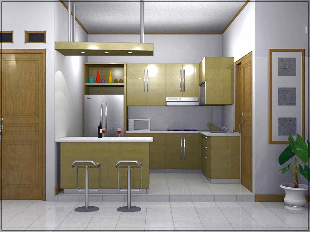 Dapur Dan Ruang Makan Minimalis Menyatu Untuk Rumah Minimalis