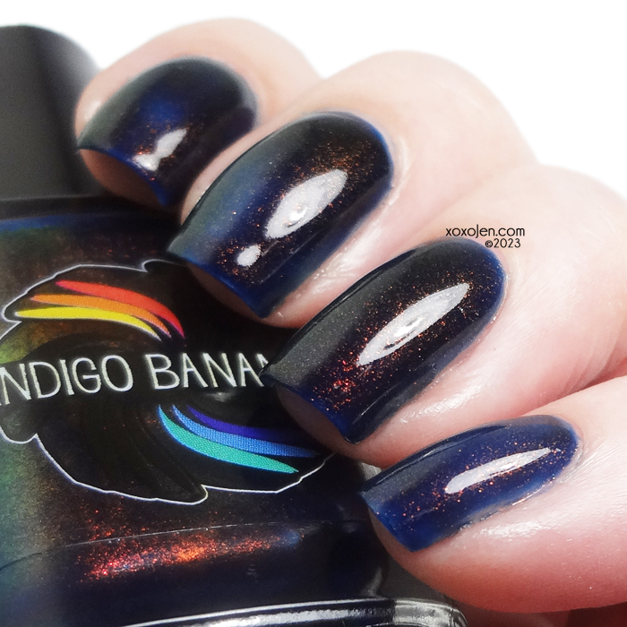 xoxoJen's swatch of Indigo Bananas Dark Star (D)