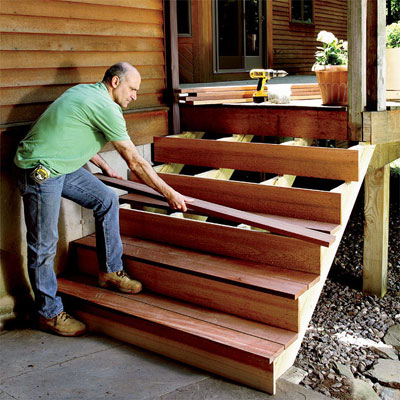 How to Build Outdoor Stairs