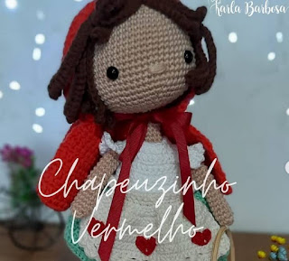 PATRON GRATIS CAPERUCITA ROJA AMIGURUMI 65653