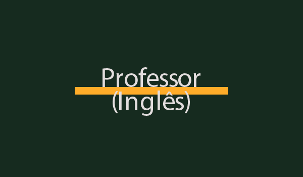 Prova de Concurso para Professor (Inglês) com Gabarito