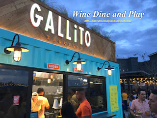 The Gallito Taco stand at Sparkman's Wharf in Tampa, Florida