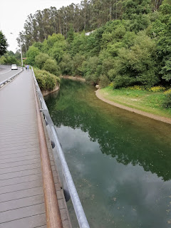 Andadero, embalse El Regato, Barakaldo, Bizkaia