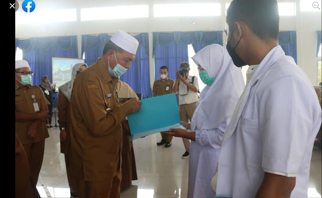 Sejumlah THL dan PTT RSUD Pasbar Ikuti Pembekalan SDM