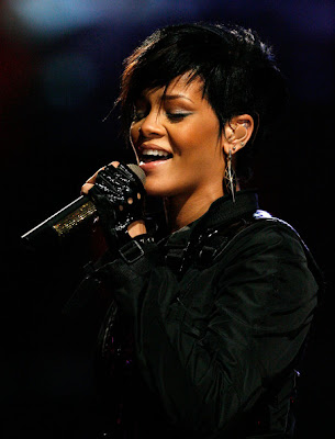 Rihanna Short Layered Crop Haircuts