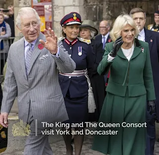 King Charles III unveils Queen Elizabeth II statue