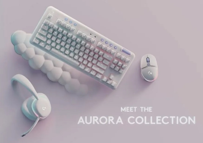 Aurora Collection, Logitech G, Gaming Keyboard, Gaming Headset, Wireless Mouse, Rawlins Lifestyle,Rawlins Gadget, Rawlins GLAM