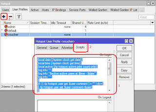 Cara Membuat Voucher Hotspot Harian mikrotik Tanpa Menggunakan User Manager img1